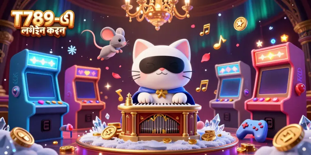 T789-এ লগইন করুন to explore an immersive 3D casino world with unique game elements and spectacular characters.