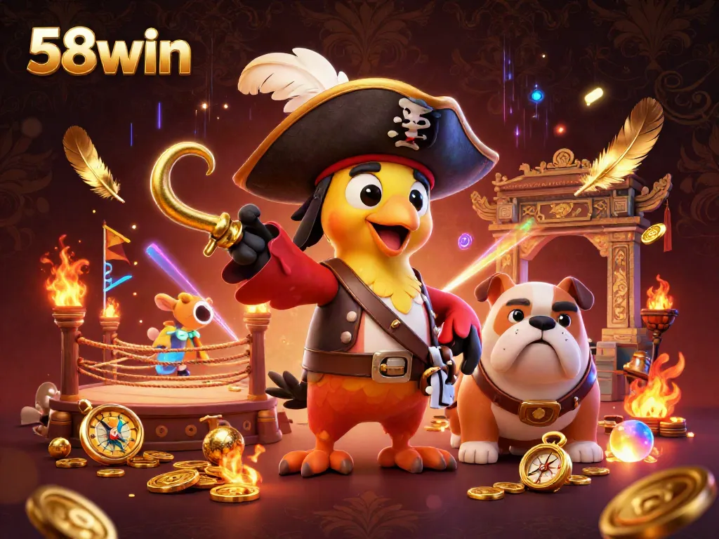 Experience thrilling wins at 58win with top casino games and vibrant characters in action.
