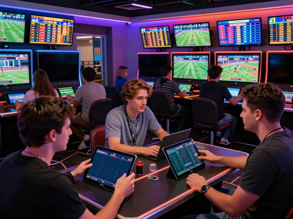 TX88 online gambling experience with players engaged in sports betting activities.