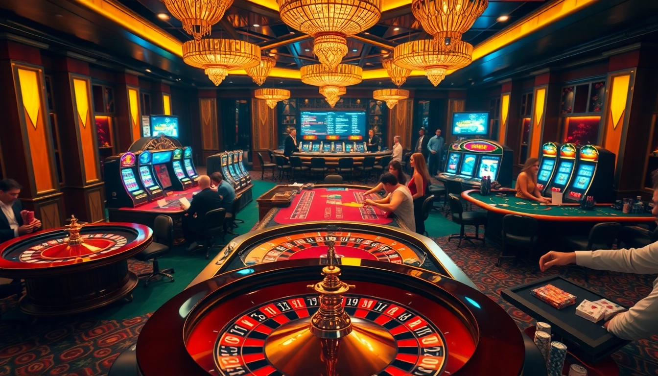 Play thrilling casino games at https://jun88buzz.info/ with exciting roulette wheels and colorful poker chips.
