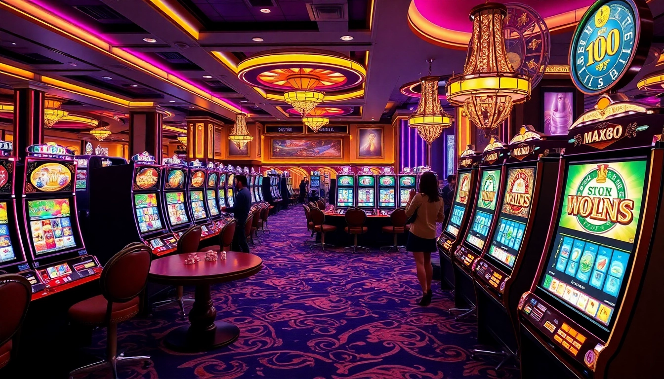 Experience the excitement of max88 slot machines with vibrant gameplay and luxury casino ambiance.