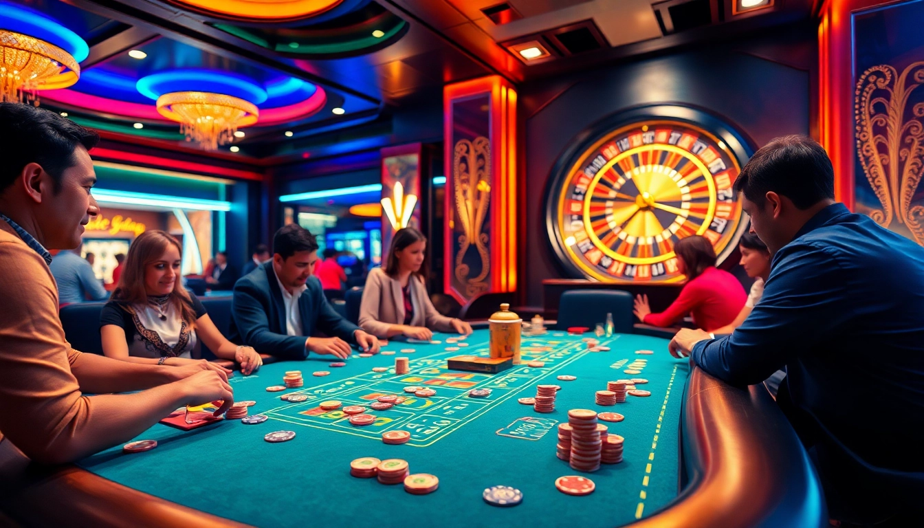 Experience high-stakes excitement at https://fabet.free/ with vibrant casino scenes and engaging gameplay.