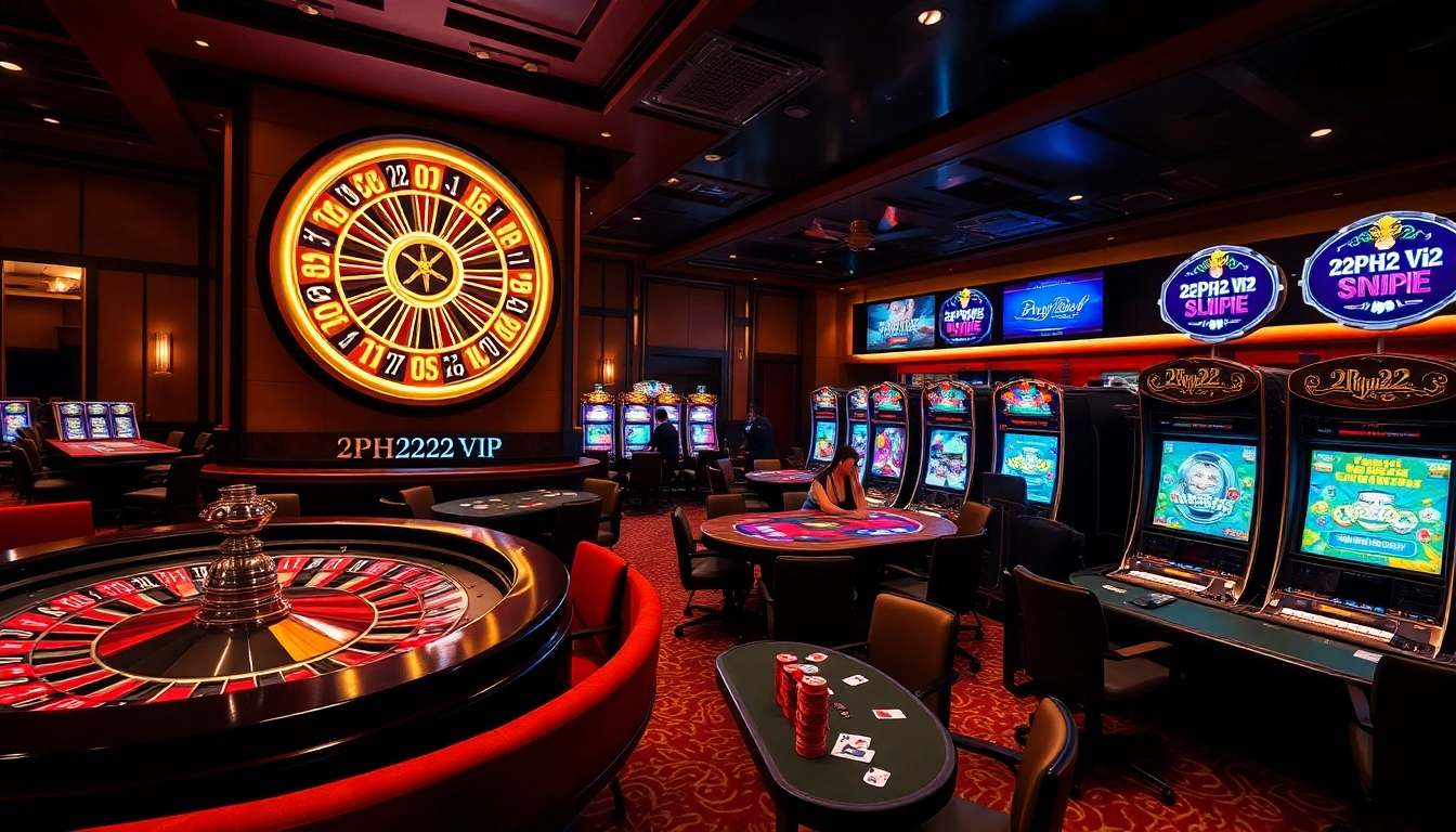 Experience high-stakes action at 2PH222 Vip with exciting casino games and luxury.