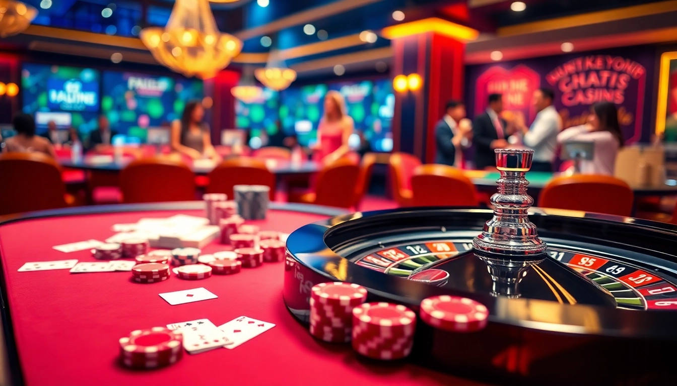 Experience thrilling gaming at https://mm88.forex/ with dynamic casino setups featuring poker and roulette.