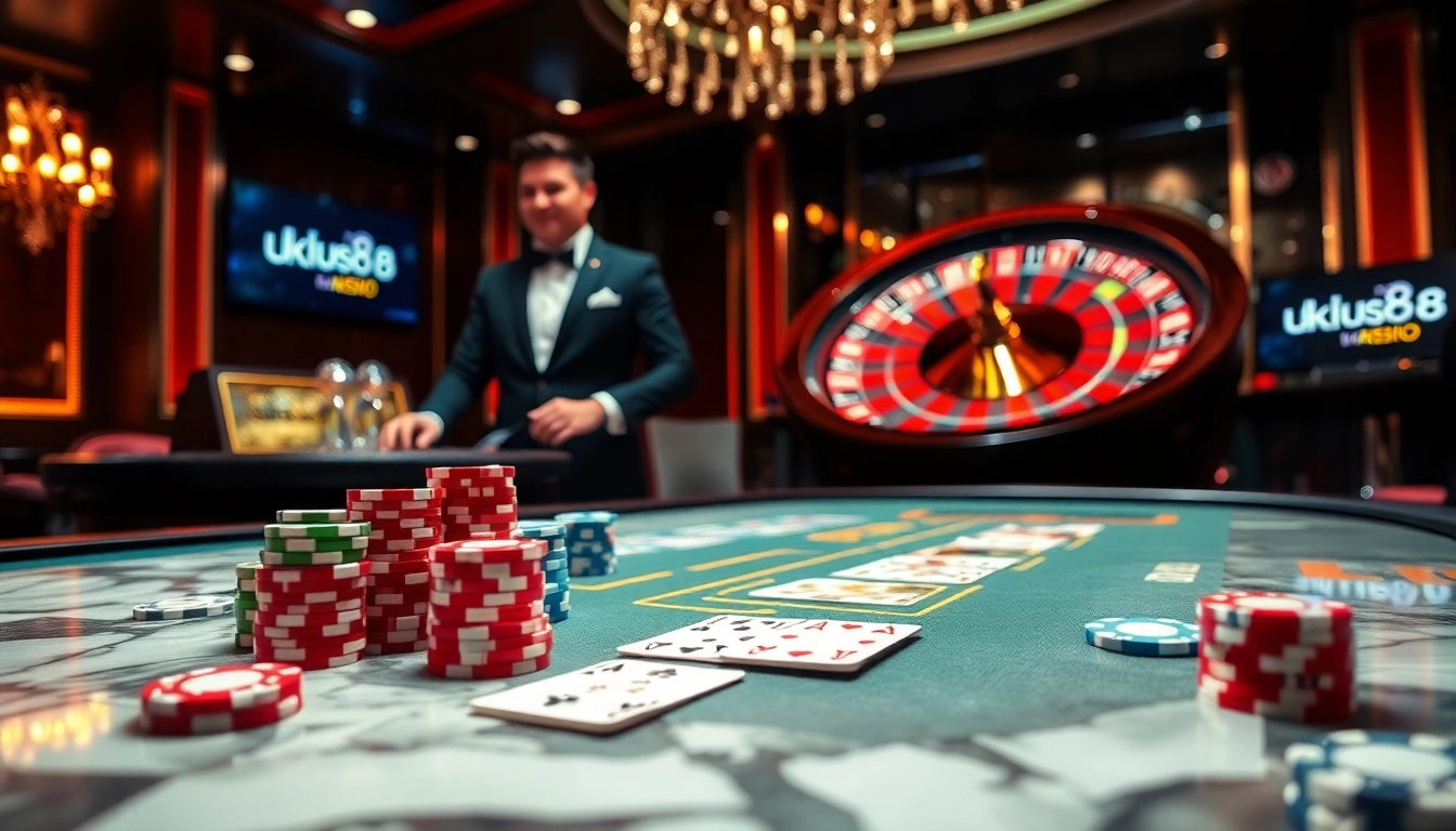 Experience the excitement of uk88 nhà cái with vibrant casino games and professional dealers.