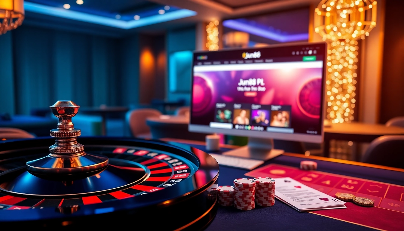 Experience the thrill of gambling at https://jun88pl.com/ with vibrant table games and online betting.