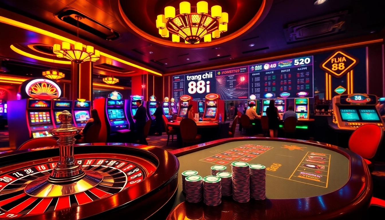 Experience the excitement of trang chủ 88i with players at a luxurious casino table.