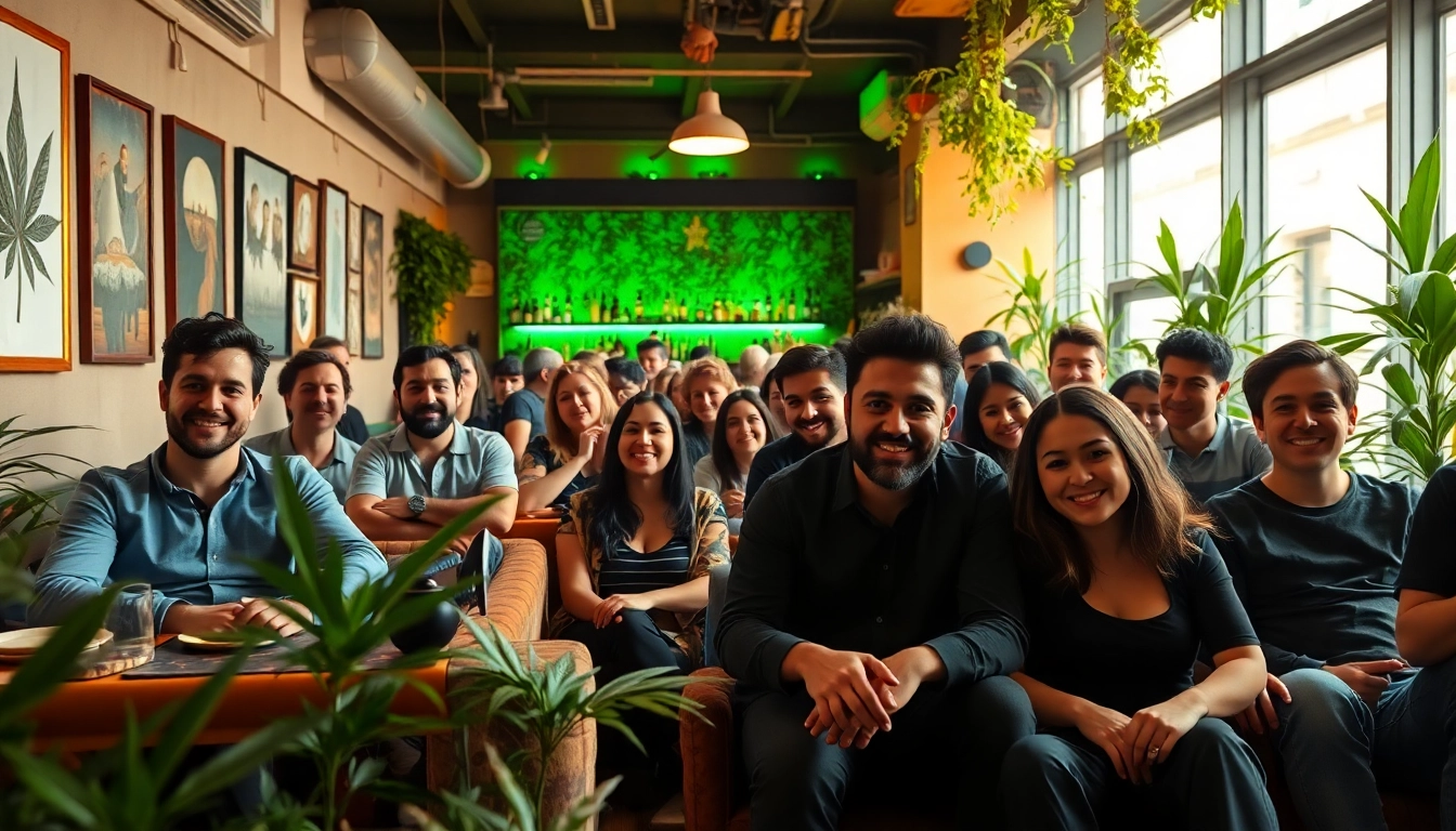 Clubs Cannabis Madrid offrant un cadre accueillant pour se détendre entre amis.