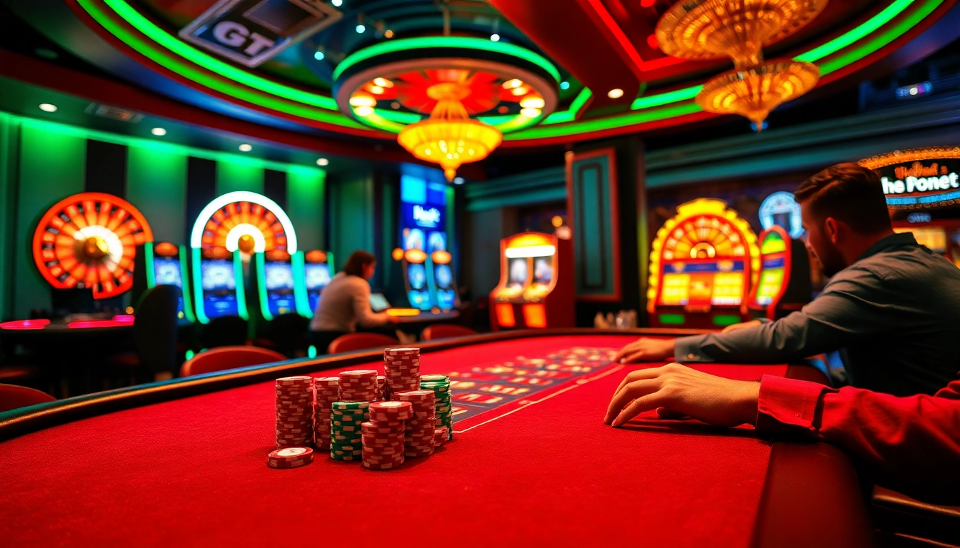 Experience thrilling poker action at hay.win with vibrant chips and strategic gameplay.