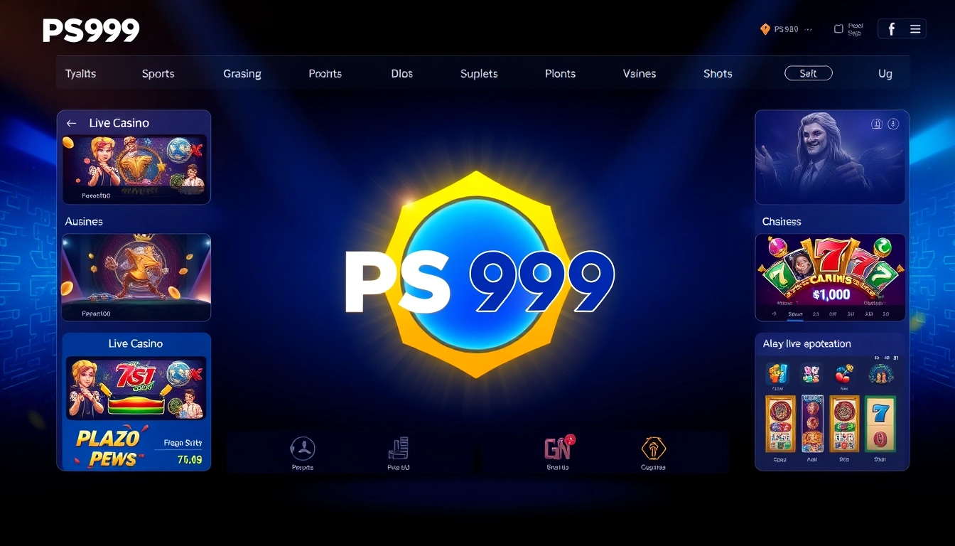 PS99 gaming platform interface showcasing vibrant colors and user-friendly navigation.