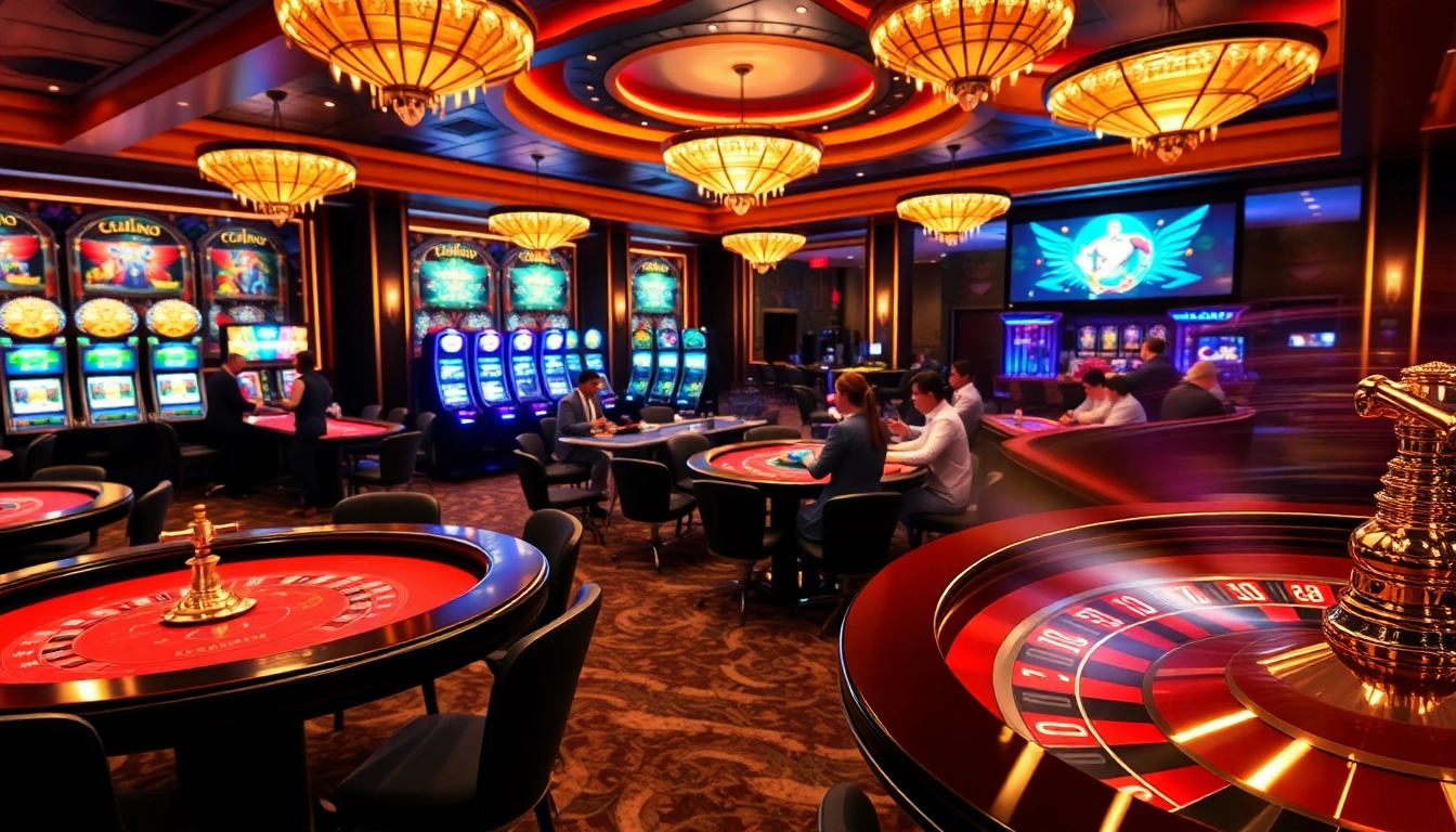 Experience luxury gaming at https://88vv.com.de/ with elegant casino tables and vibrant slot machines.