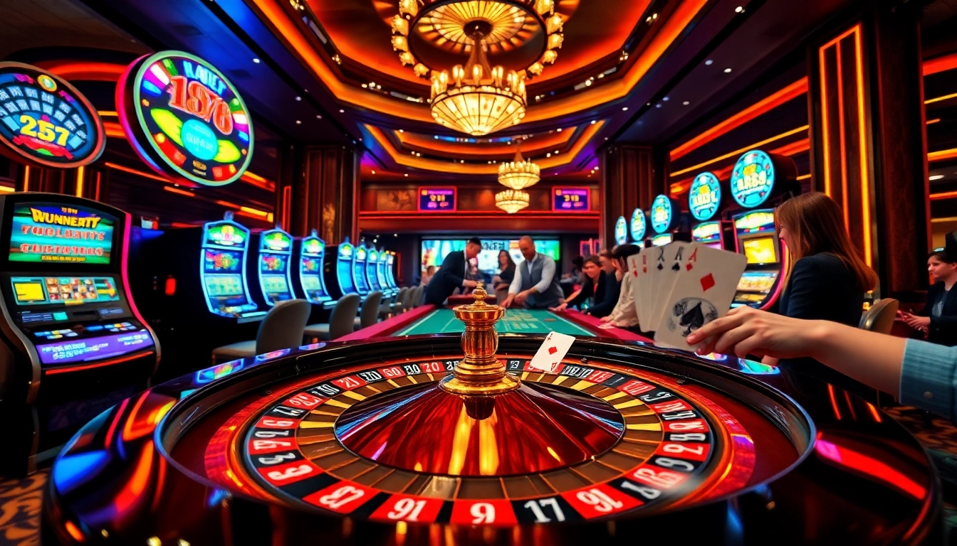 Engaging players at RR88's exhilarating roulette table, illustrating an exciting gambling environment.