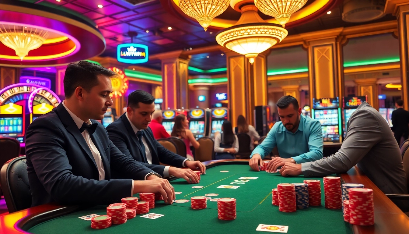 Experience high-stakes gaming at hay.win with intense poker action and vibrant casino elements.